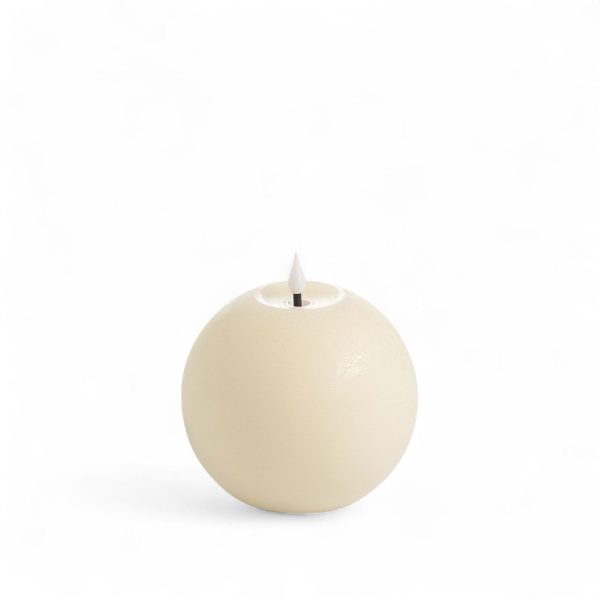 Vela led bola 10cm x 12cm - Imagen 2
