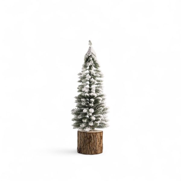 Pino nieve base tronco 36cm