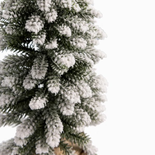 Pino nieve base tronco 42cm - Imagen 3