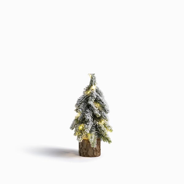Pino nieve led 20cm - Imagen 7