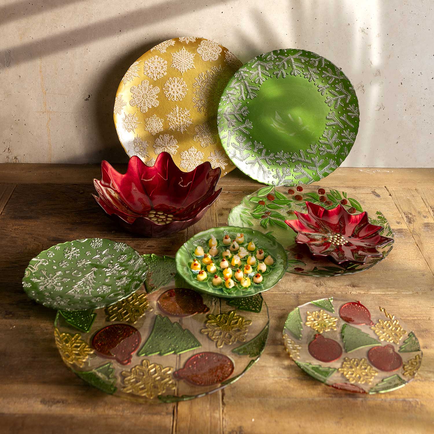 Plato base christmas 34cm - Imagen 2