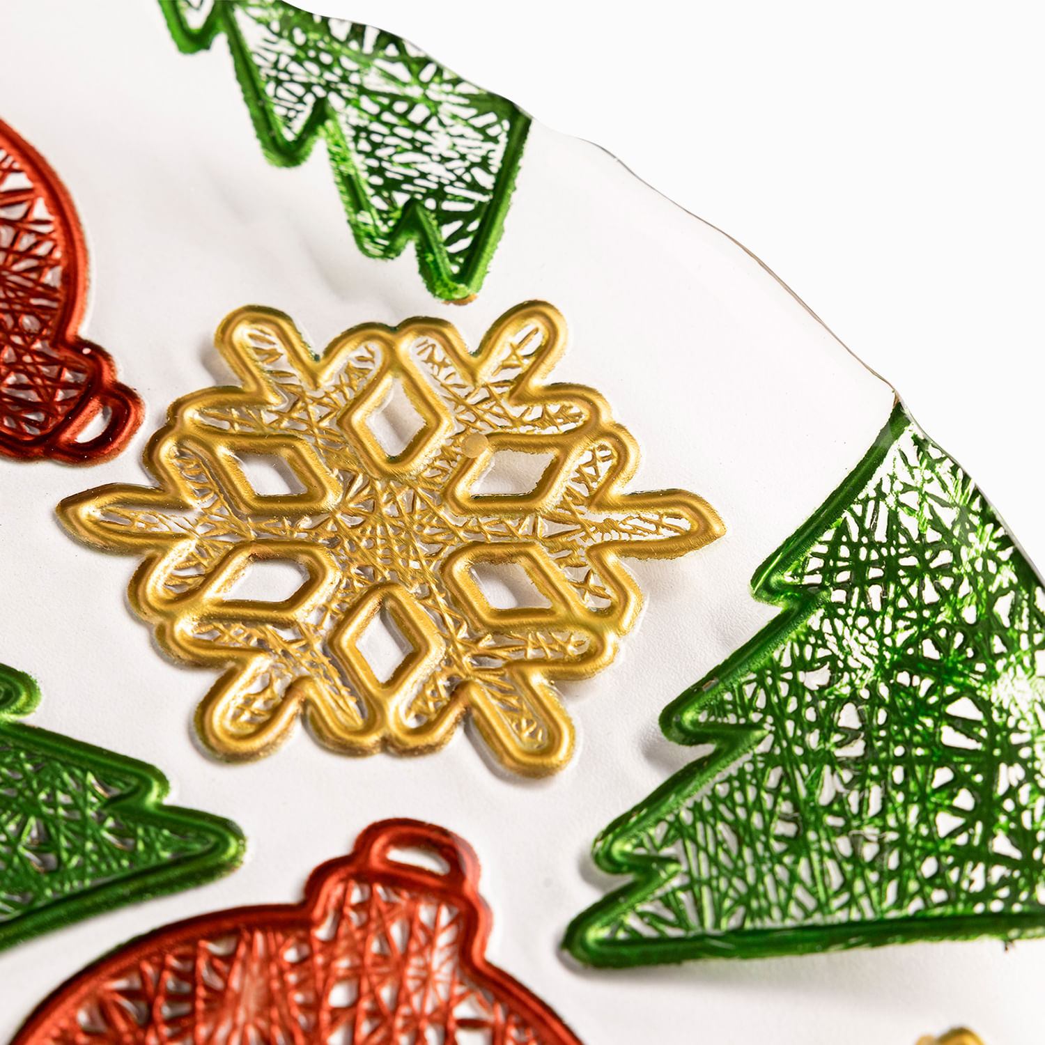 Plato base christmas 34cm - Imagen 3