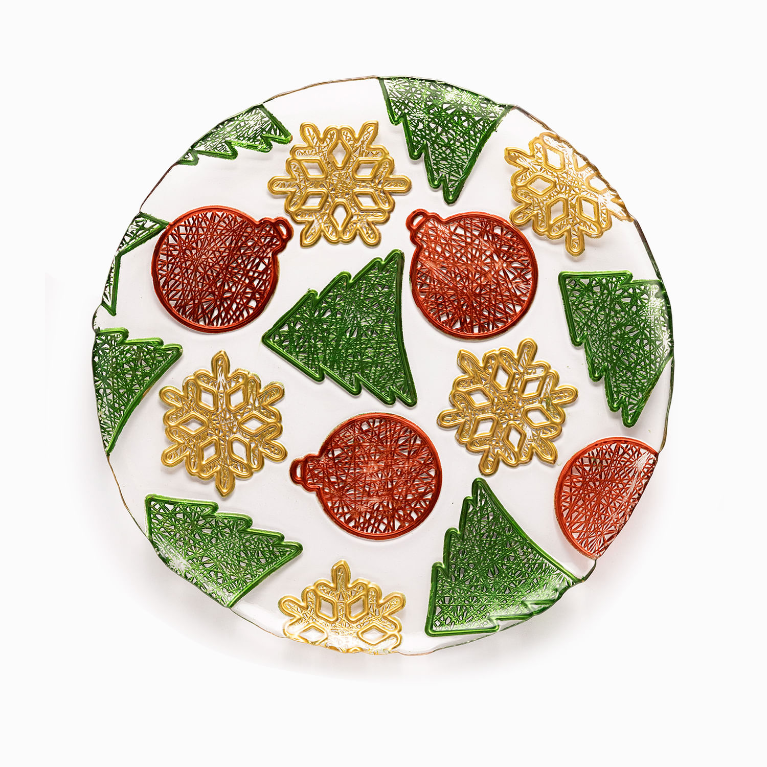 Plato base christmas 34cm