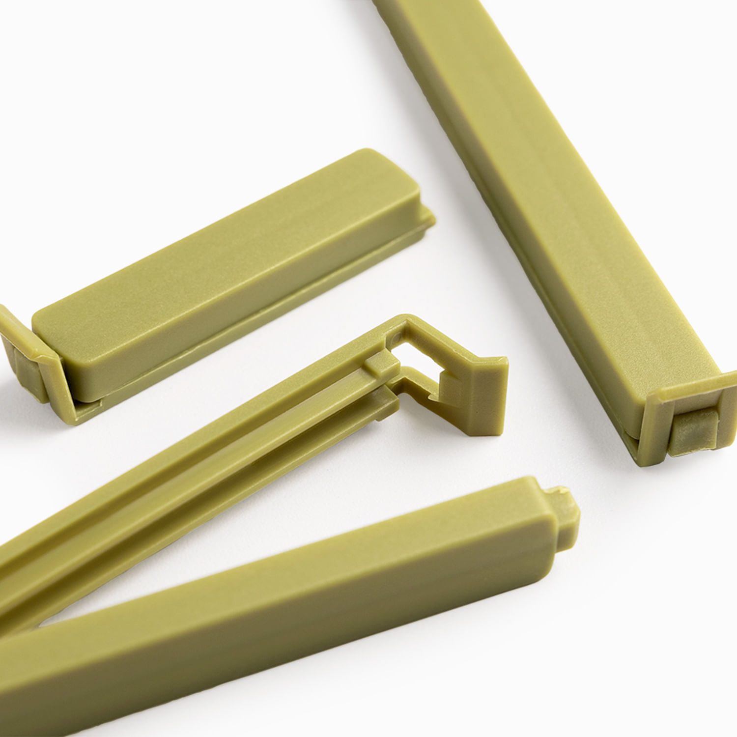 Clips para bolsas verde set x6 - Imagen 3