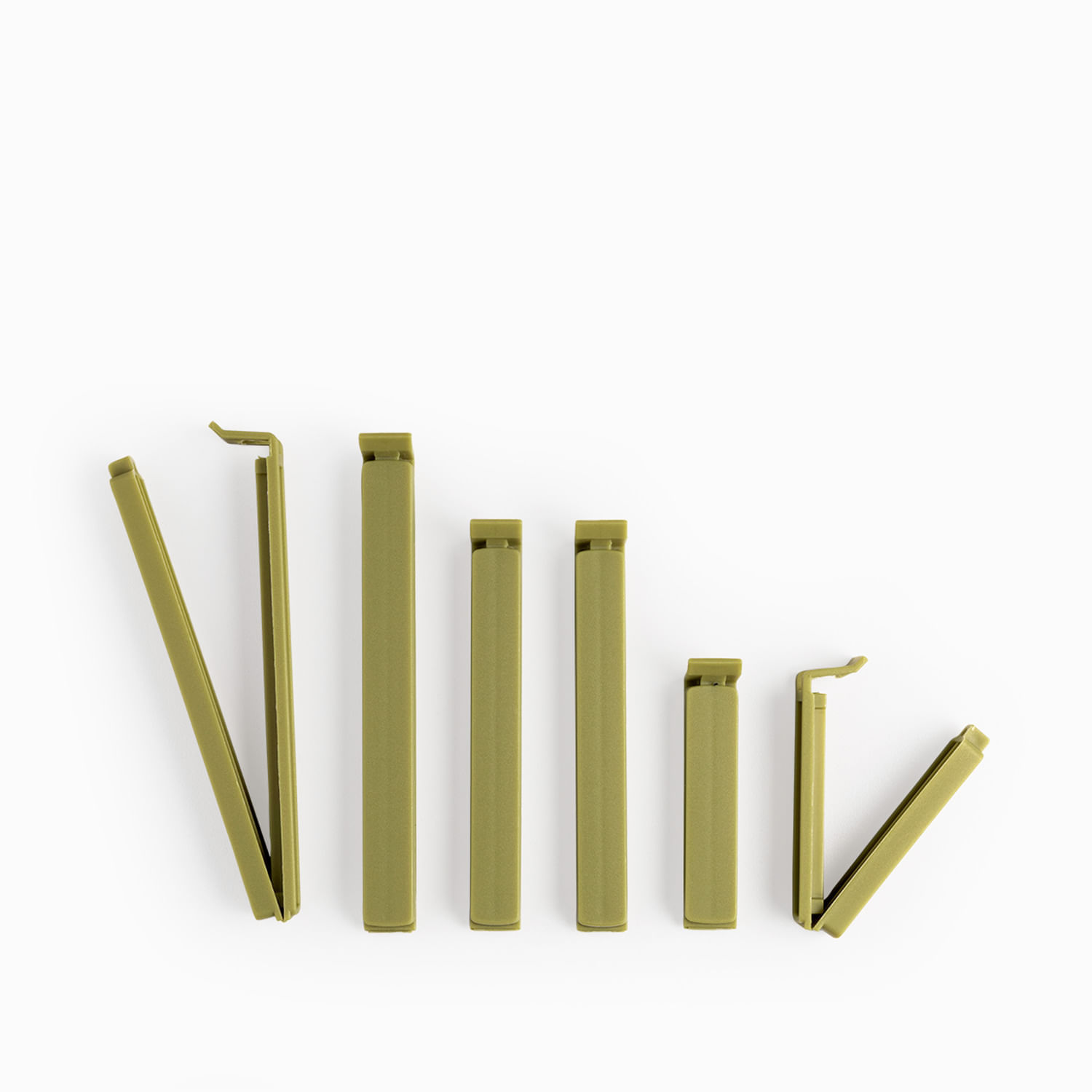 Clips para bolsas verde set x6 - Imagen 5