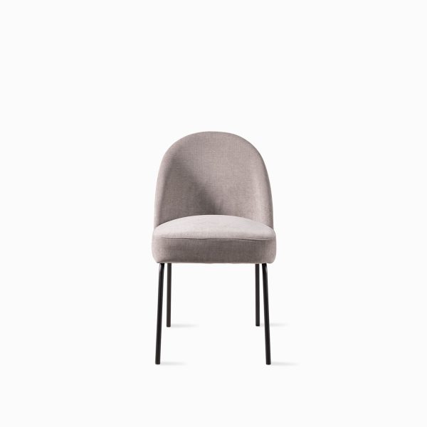 Silla de comedor Daca gris claro 84x49x57 - Imagen 4