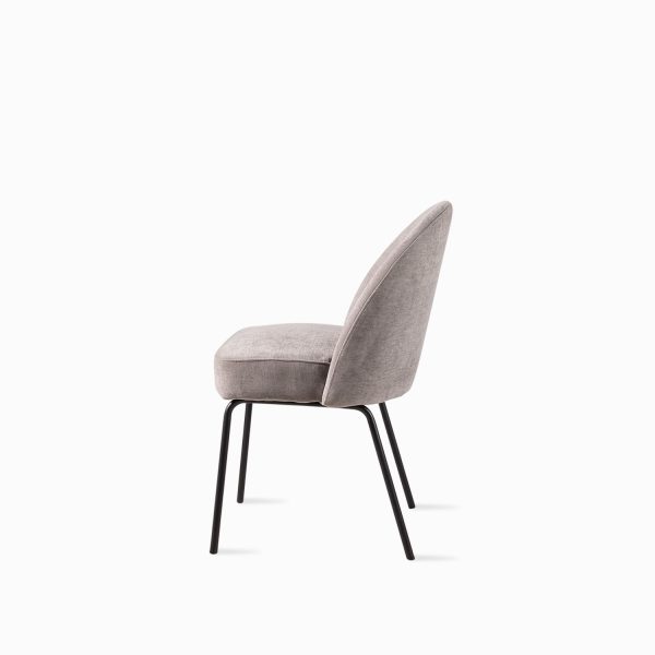 Silla de comedor Daca gris claro 84x49x57 - Imagen 2