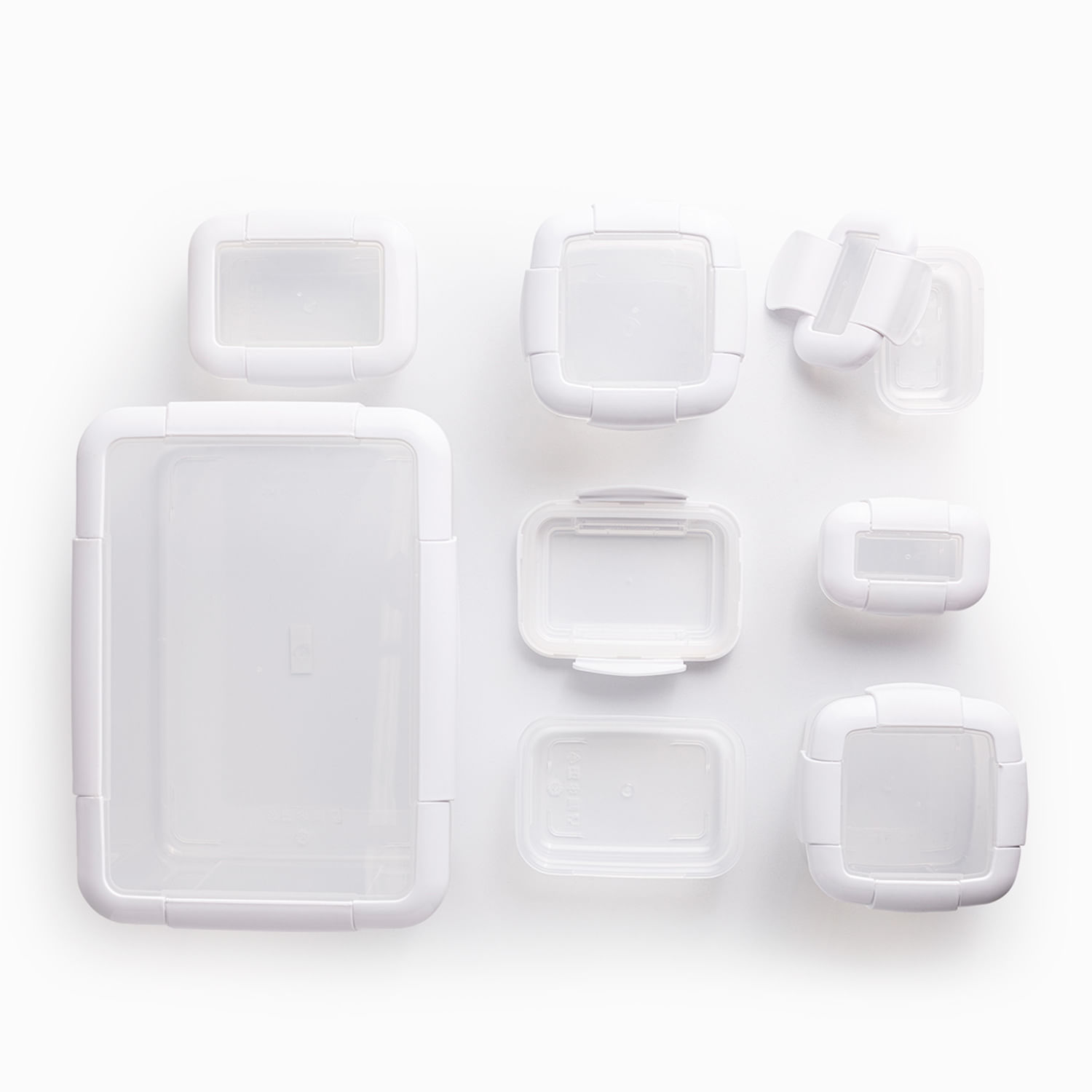 Recipientes herméticos blanco setx7 - Imagen 3