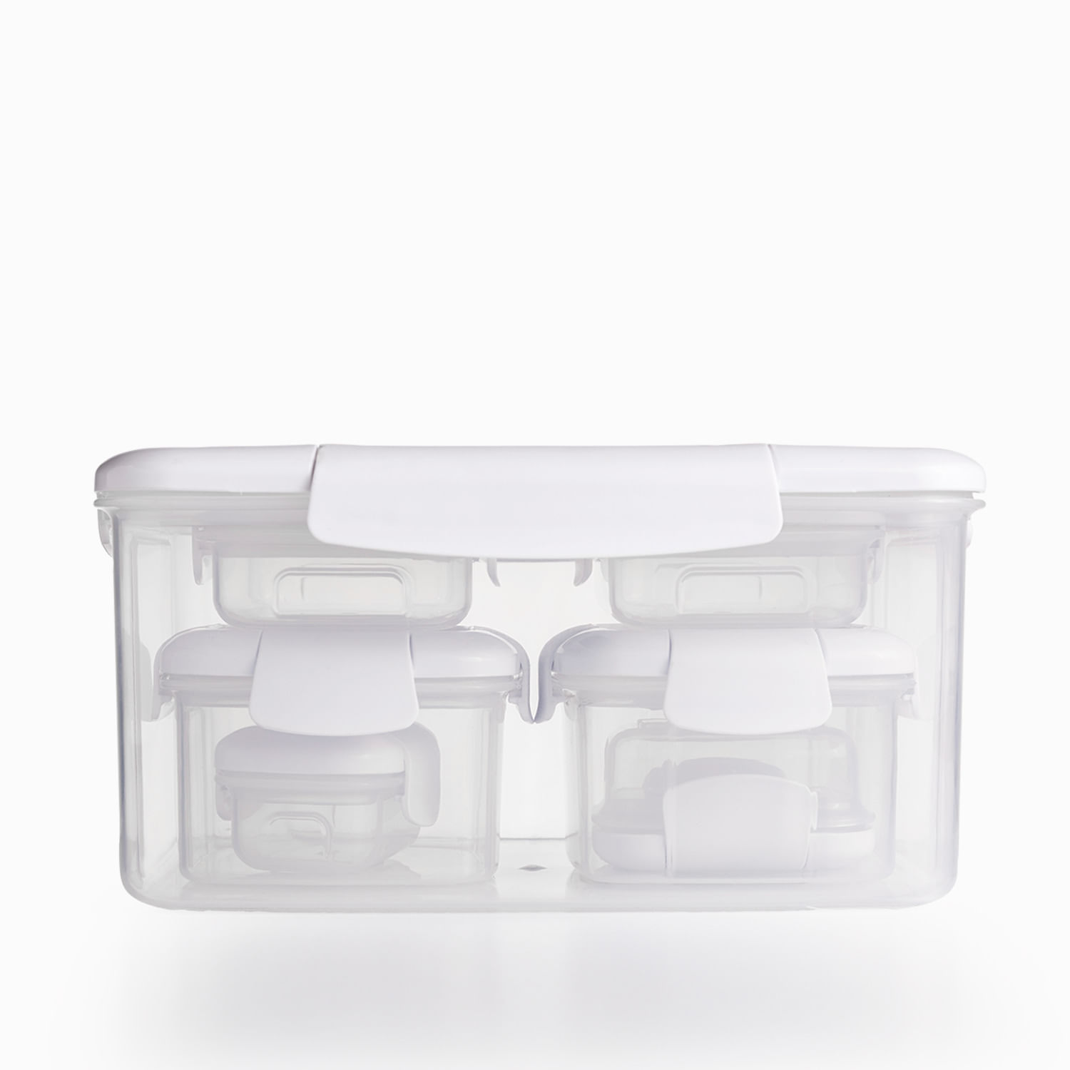 Recipientes herméticos blanco setx7 - Imagen 4