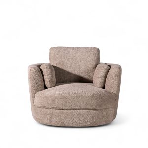 Poltrona Bozzi taupe 86x107x100