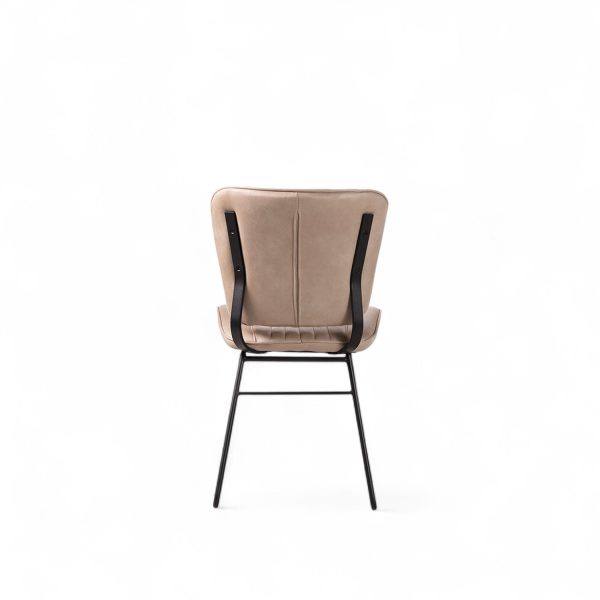Silla de comedor lineas pata recta champagne - Imagen 7