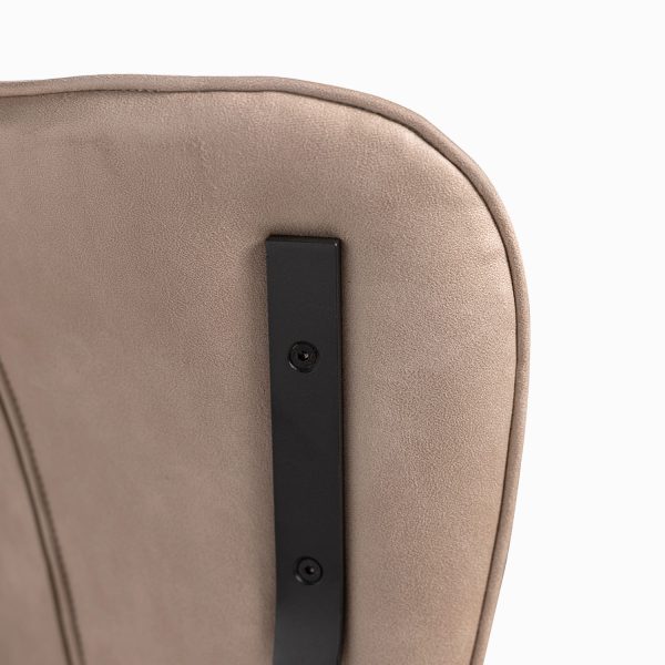 Silla de comedor lineas pata recta champagne - Imagen 8