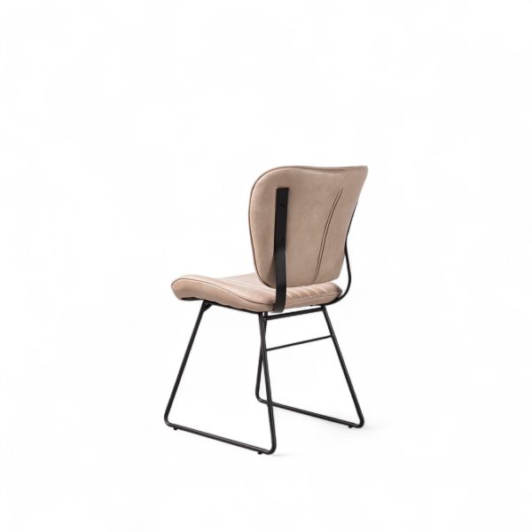 Silla de comedor lineas pata recta champagne - Imagen 6
