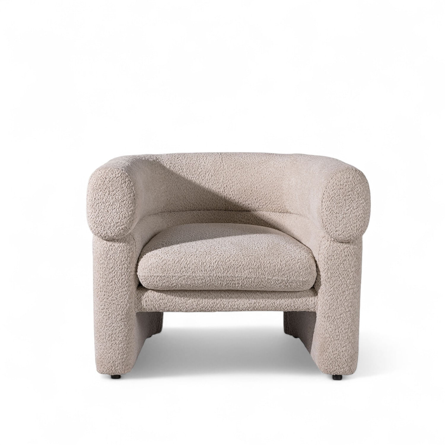 Poltrona Hada beige boucle 70x91x80