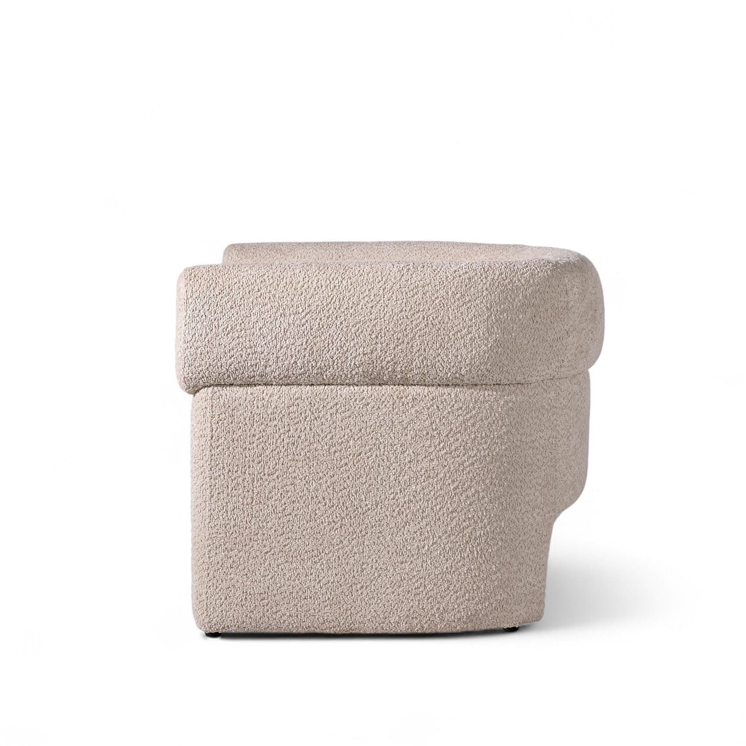 Poltrona Hada beige boucle 70x91x80 - Imagen 6