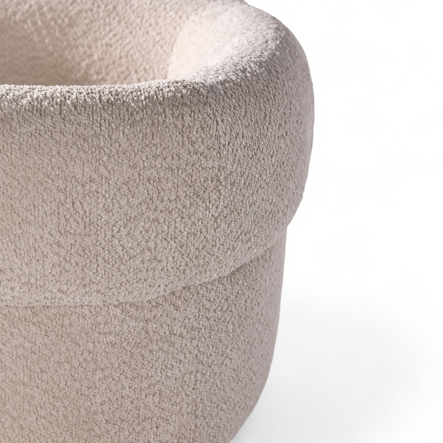 Poltrona Hada beige boucle 70x91x80 - Imagen 5