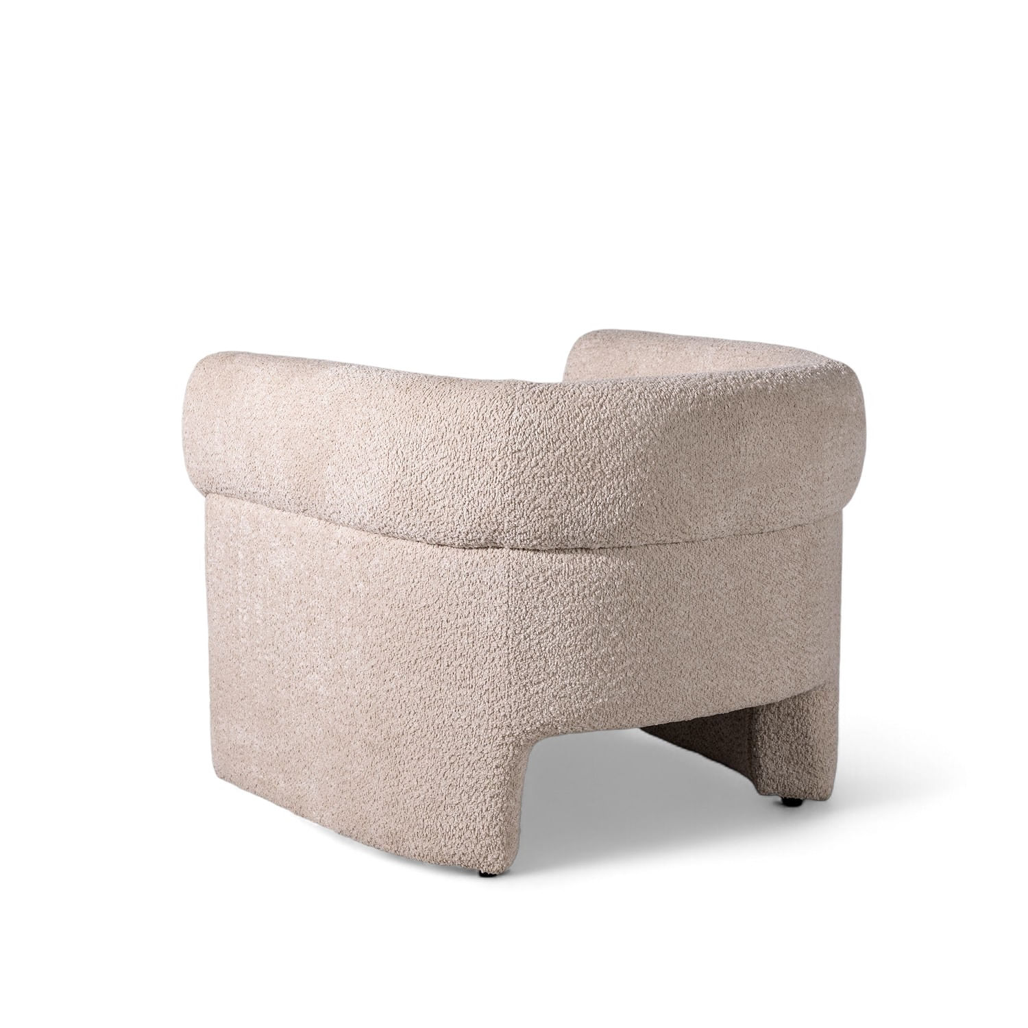 Poltrona Hada beige boucle 70x91x80 - Imagen 7