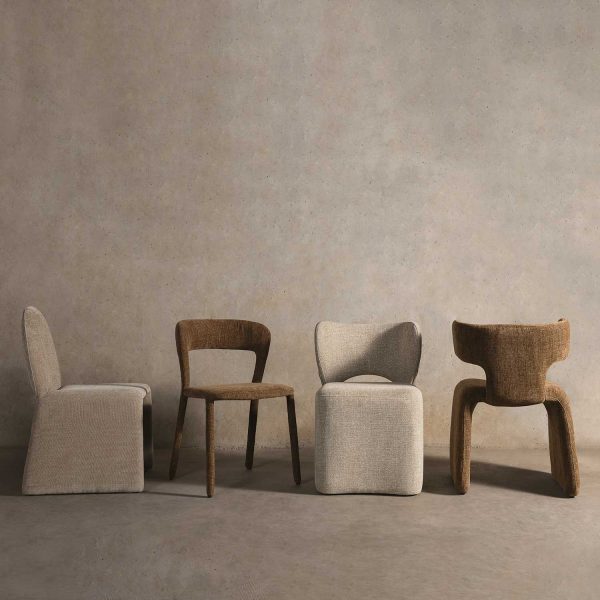 Silla de comedor Evi chocolate 76x56x54 - Imagen 2