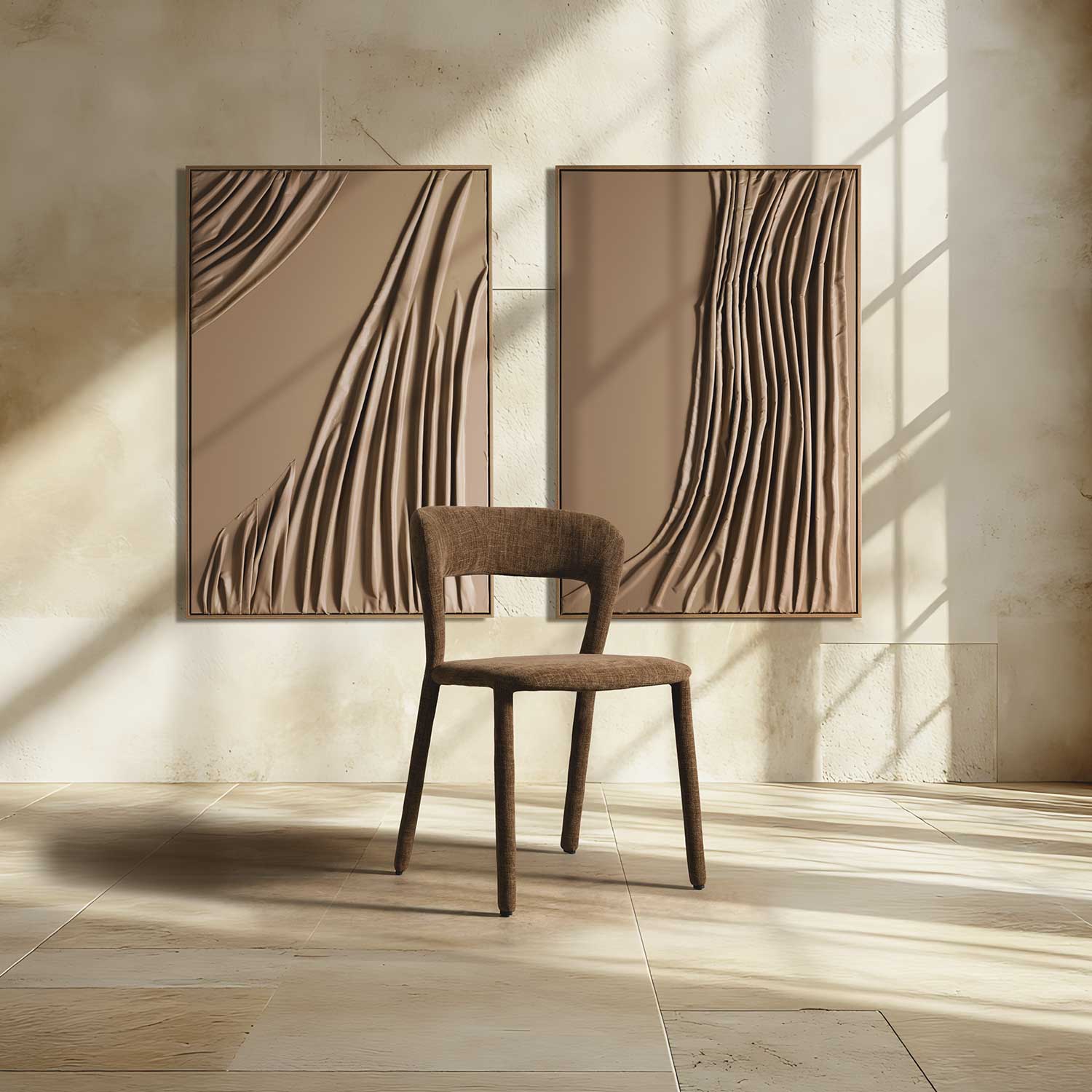 Silla de comedor Vermont 78x52x55 chocolate - Imagen 3