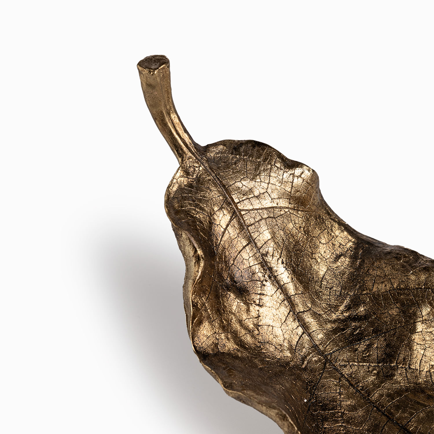 Hoja en resina dorada - Imagen 3