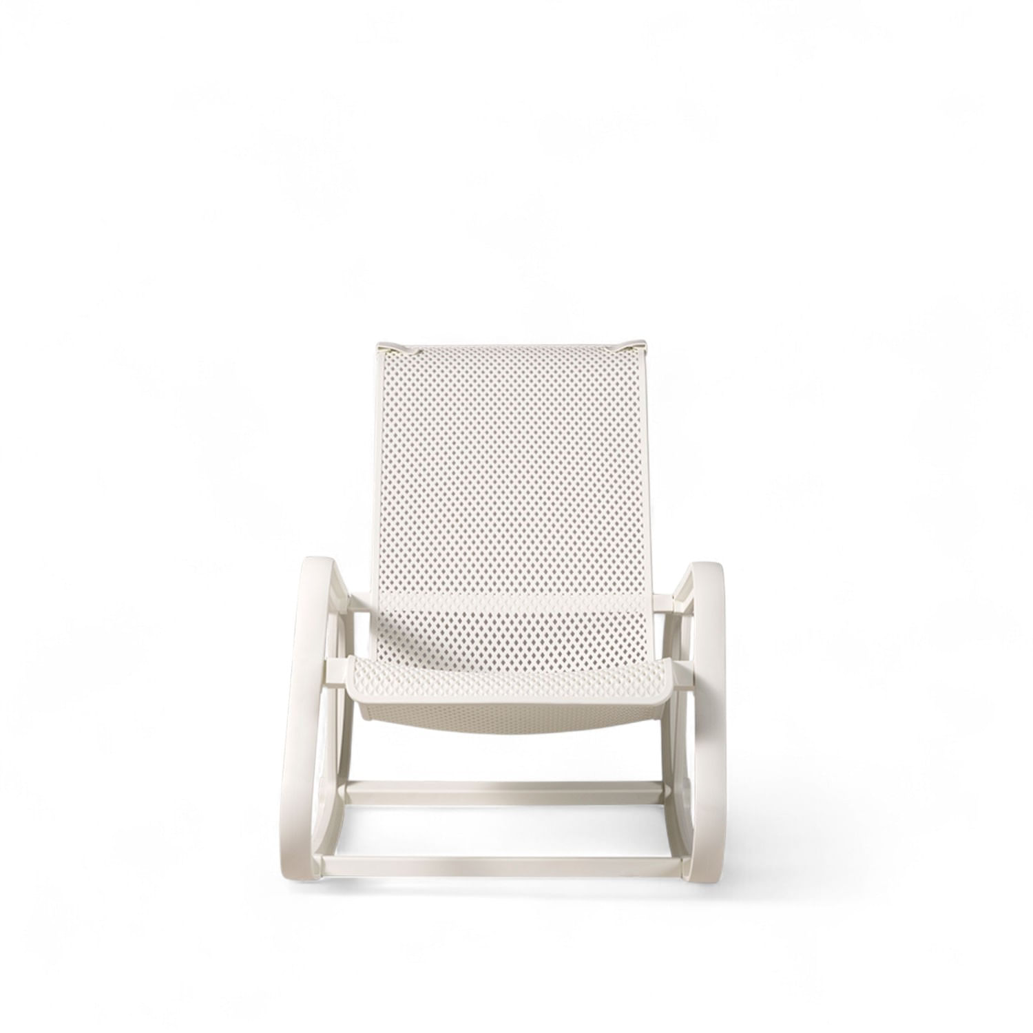 Silla mecedora Lali blanco - Imagen 2