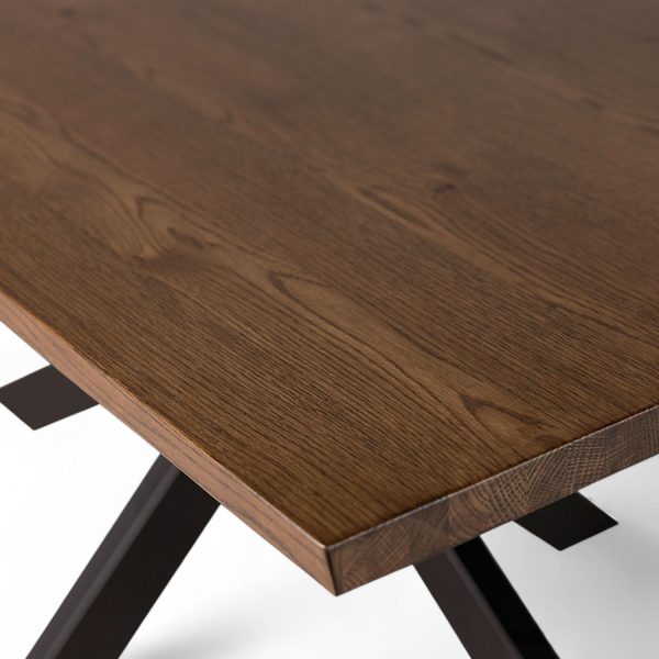 Mesa de comedor olin oscuro 72x150x90 - Imagen 5
