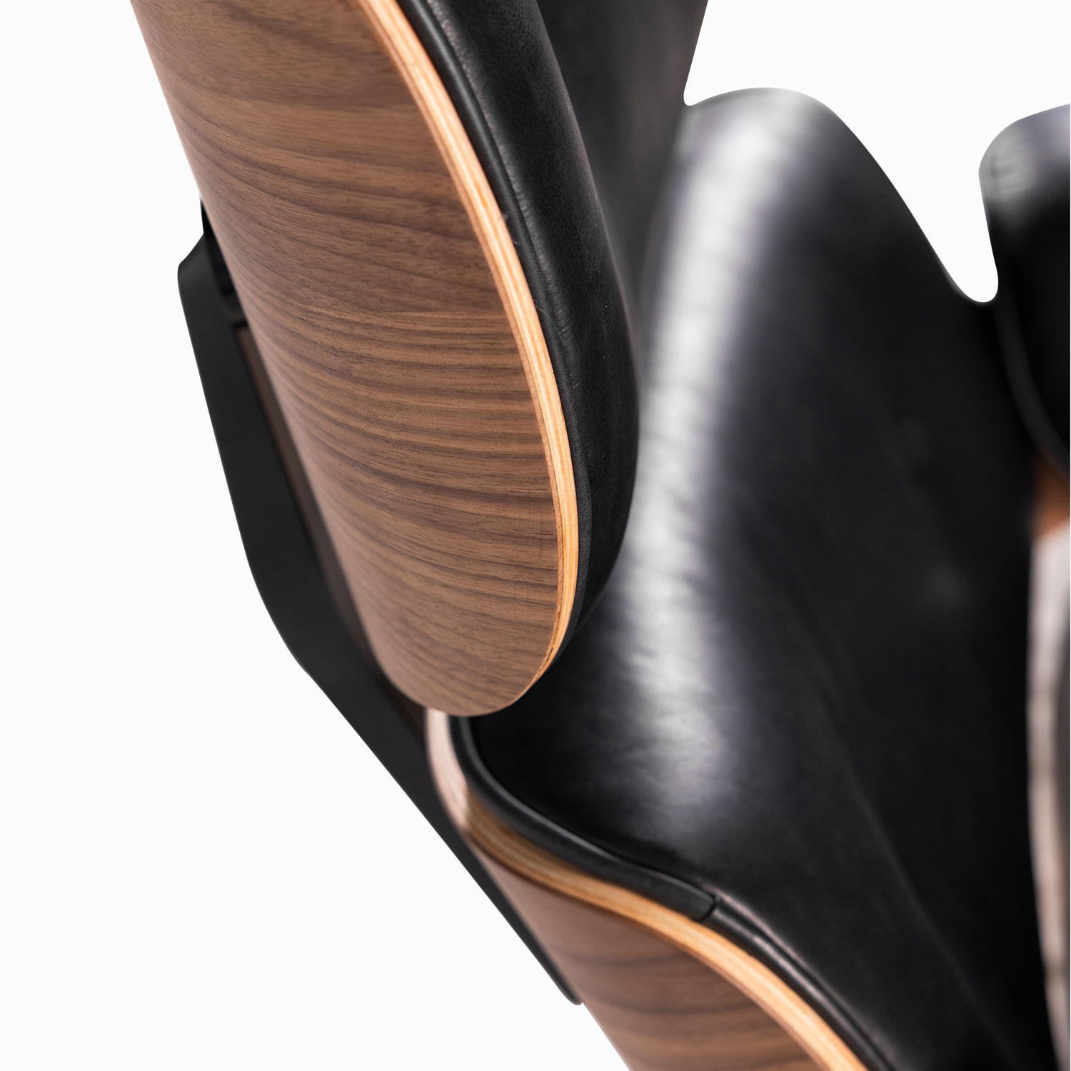 Poltrona reclinable negra - Imagen 6