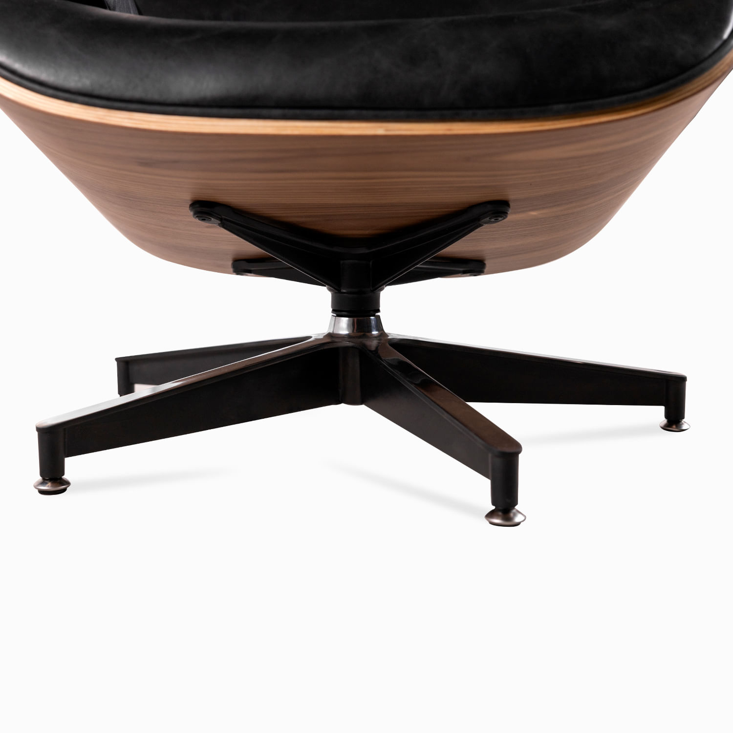 Poltrona reclinable negra - Imagen 9