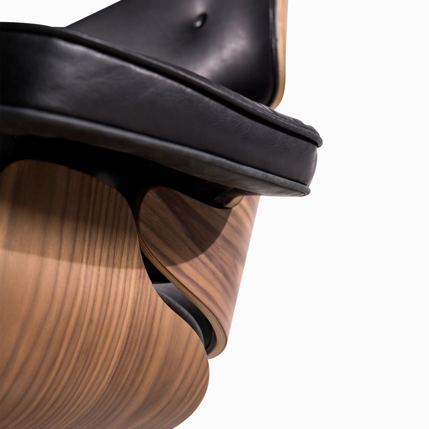 Poltrona reclinable negra - Imagen 11