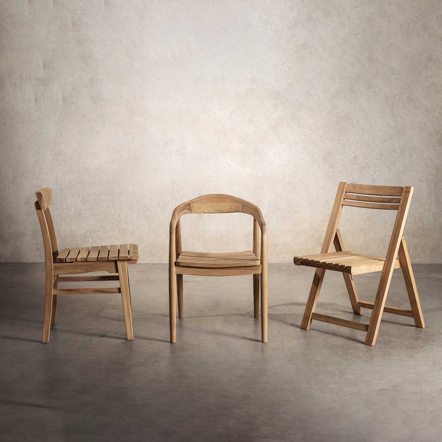 Silla de comedor surf teka - Imagen 7