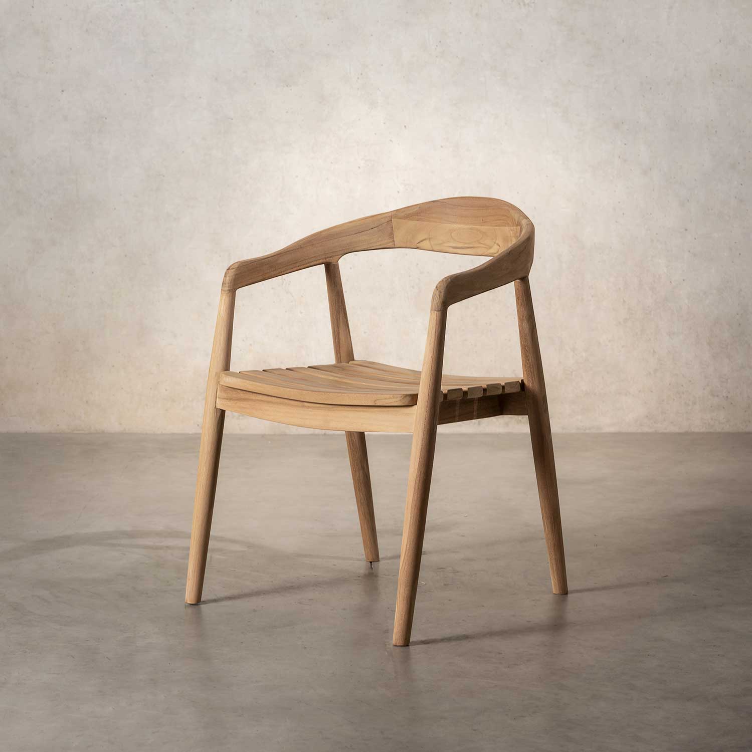 Silla de comedor brazos perla teka - Imagen 2