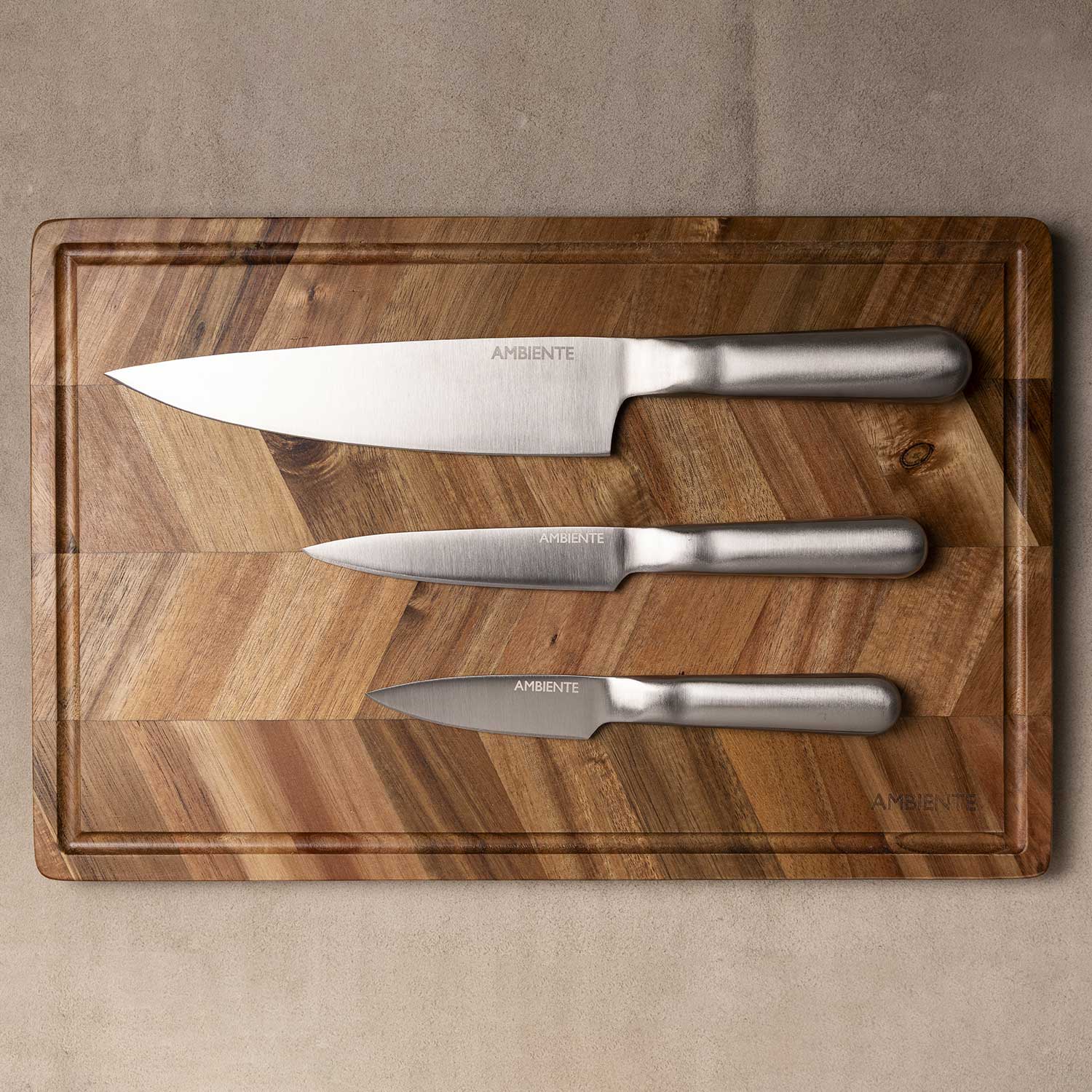 Cuchillo chef en acero - Imagen 5