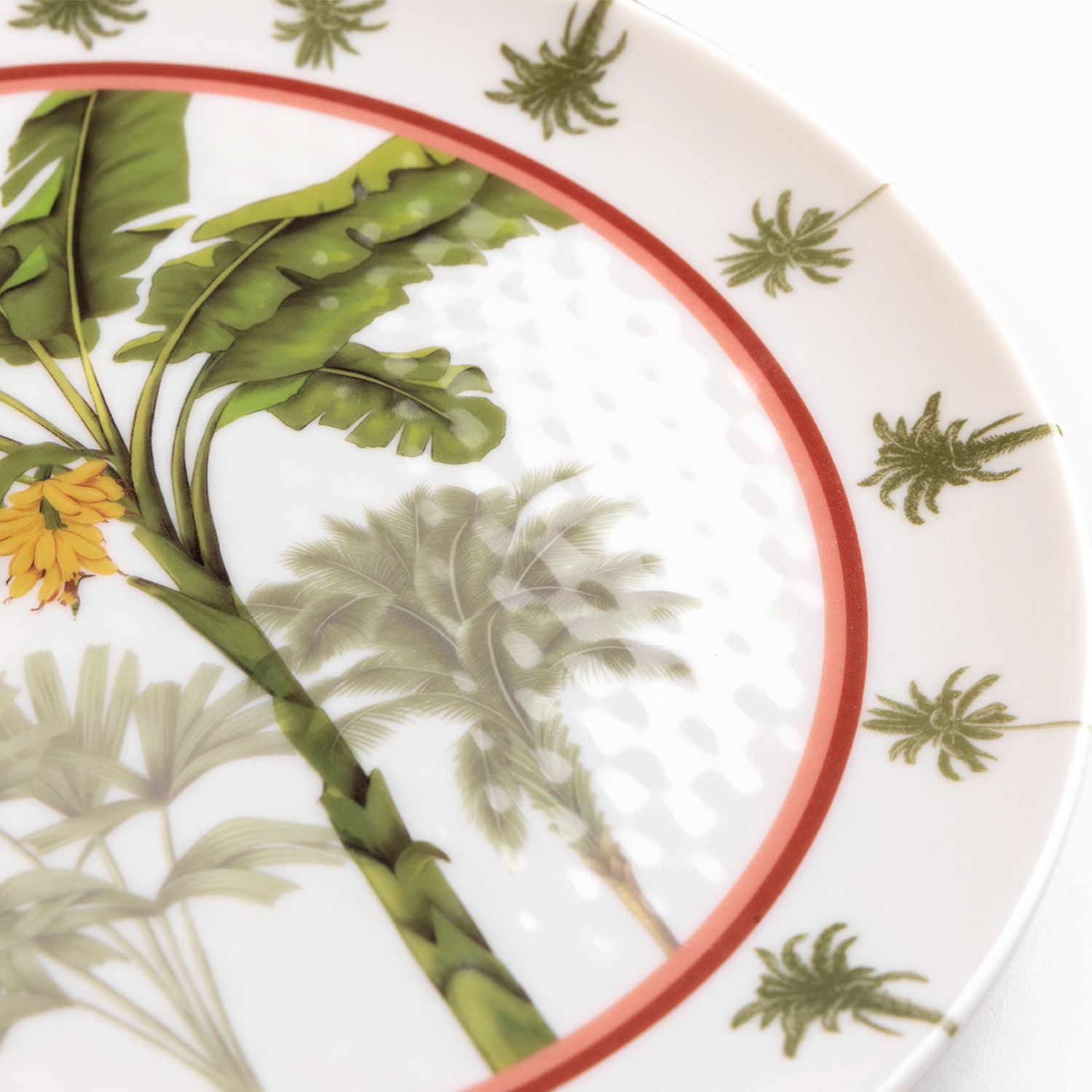 Plato Palmeras 26 cm set x2 - Imagen 3