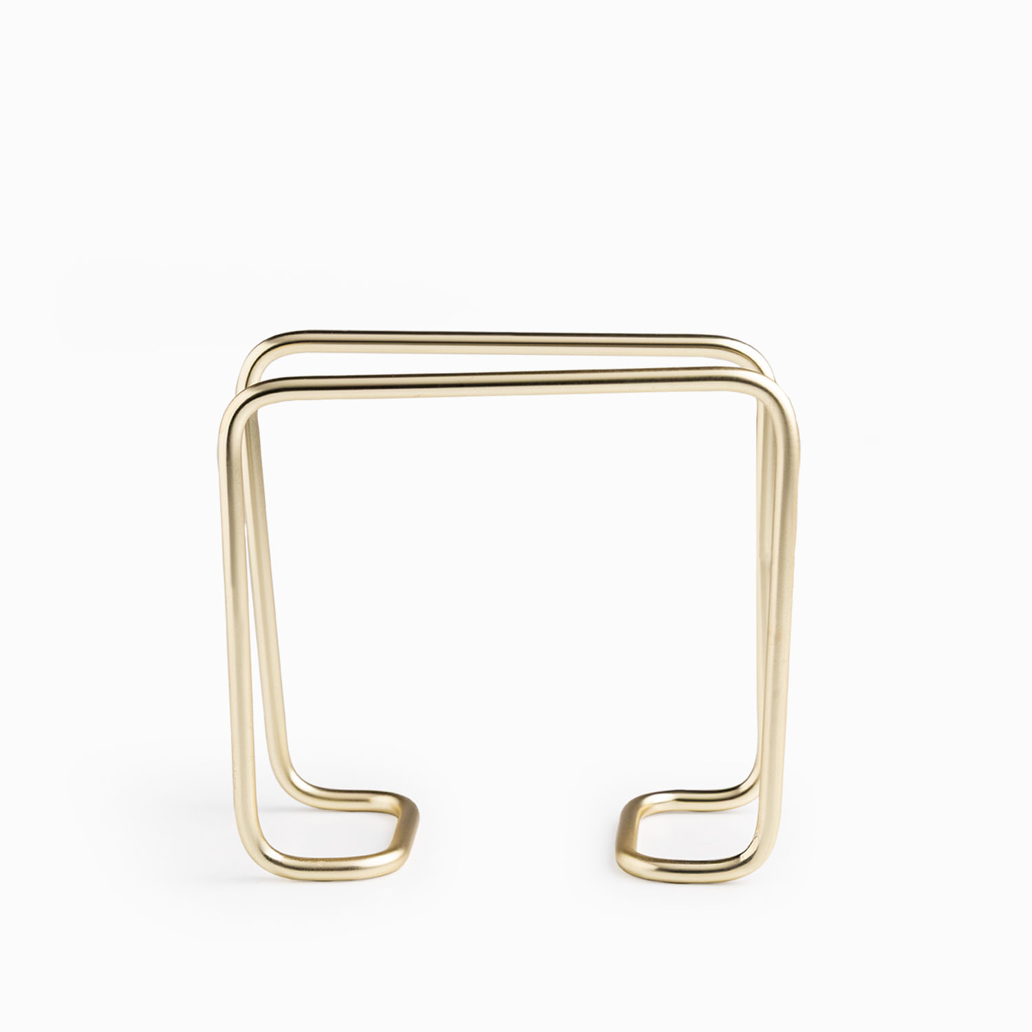 Servilletero Line dorado - Imagen 2