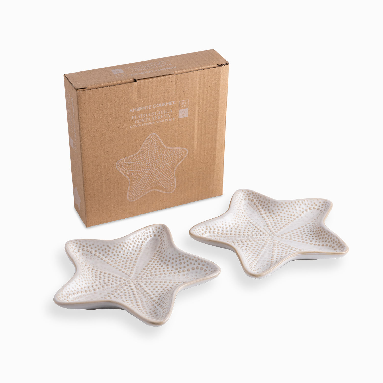 Plato Estrella Costa Serena 15cm setx2 - Imagen 3