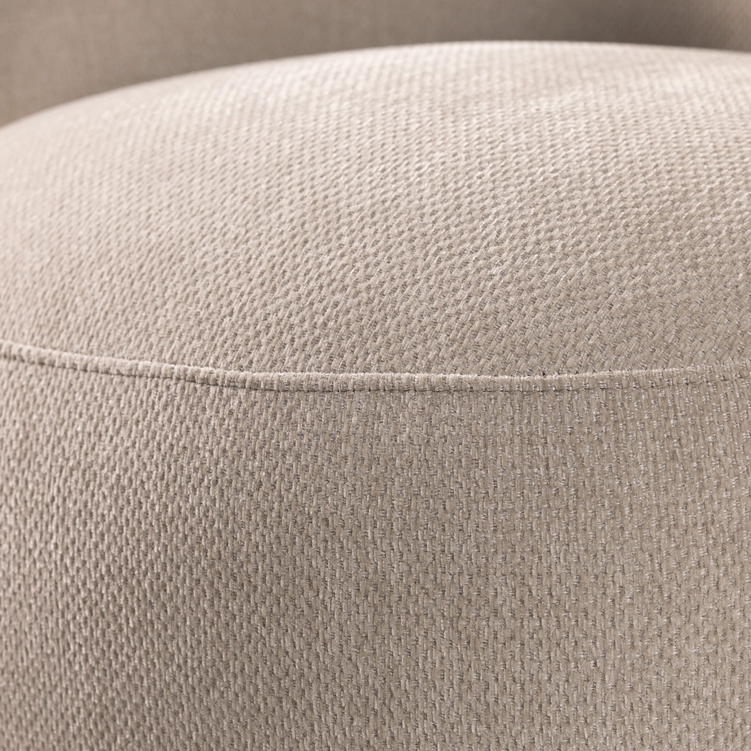 Poltrona Emilia taupe smooth 75x82x85 cm - Imagen 8