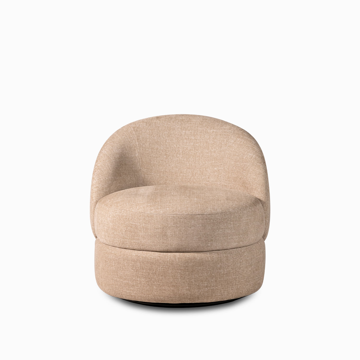 Poltrona Rocco giratoria caqui - Imagen 4