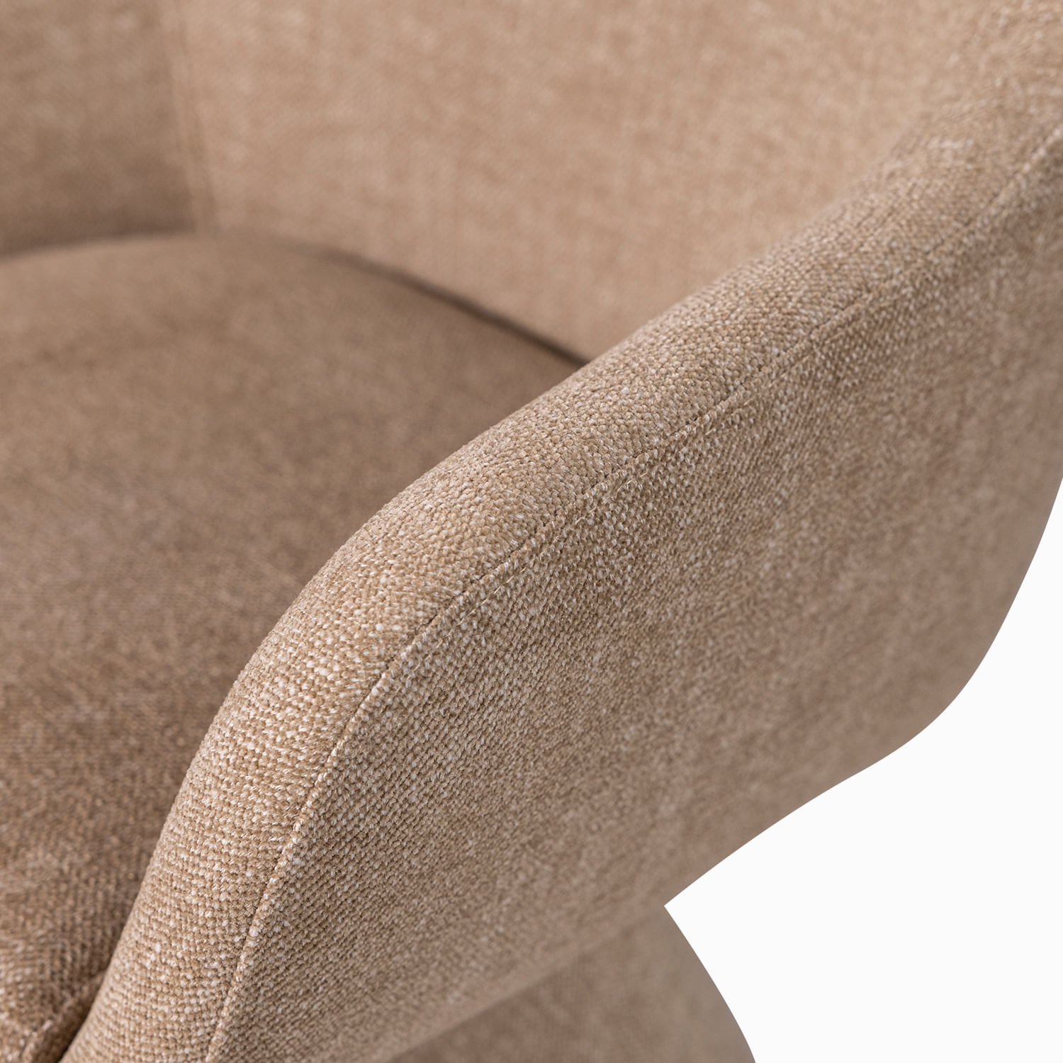 Silla de comedor Nina giratoria caqui 77x63x61 - Imagen 11