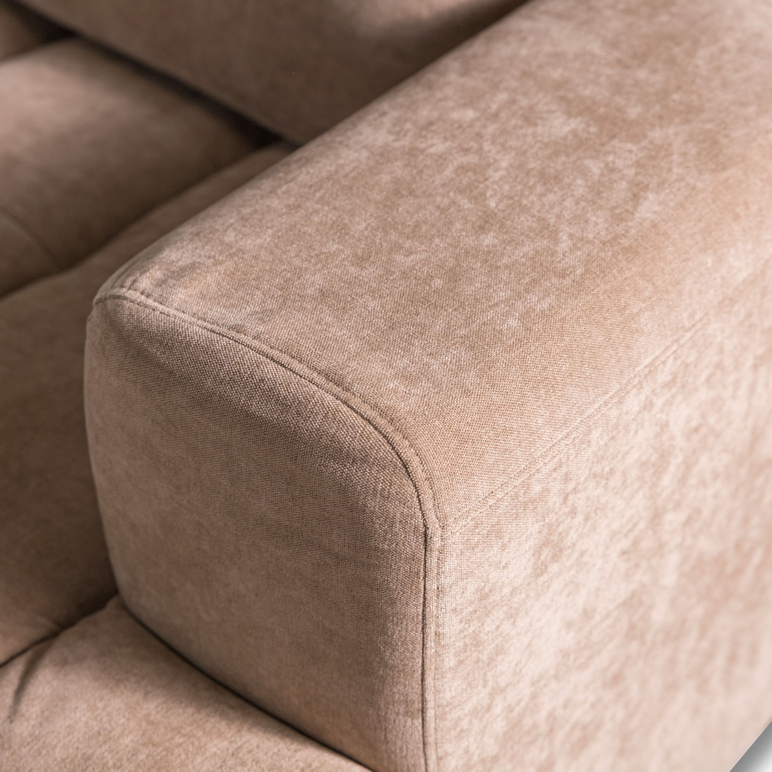 Sofá Alana 3 puestos café 85x275x101 - Imagen 7