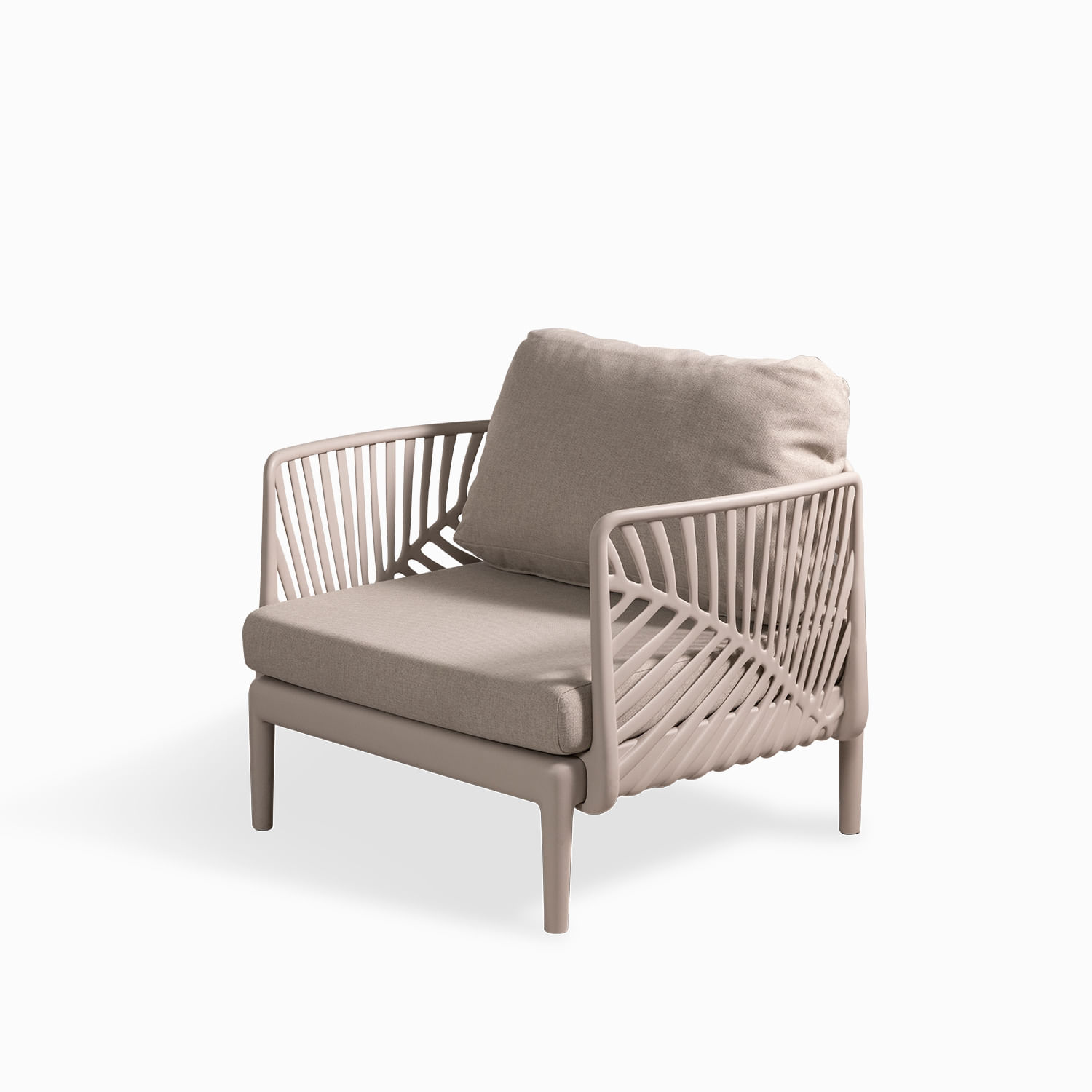 Set exterior Natura humo 4 piezas - Imagen 3