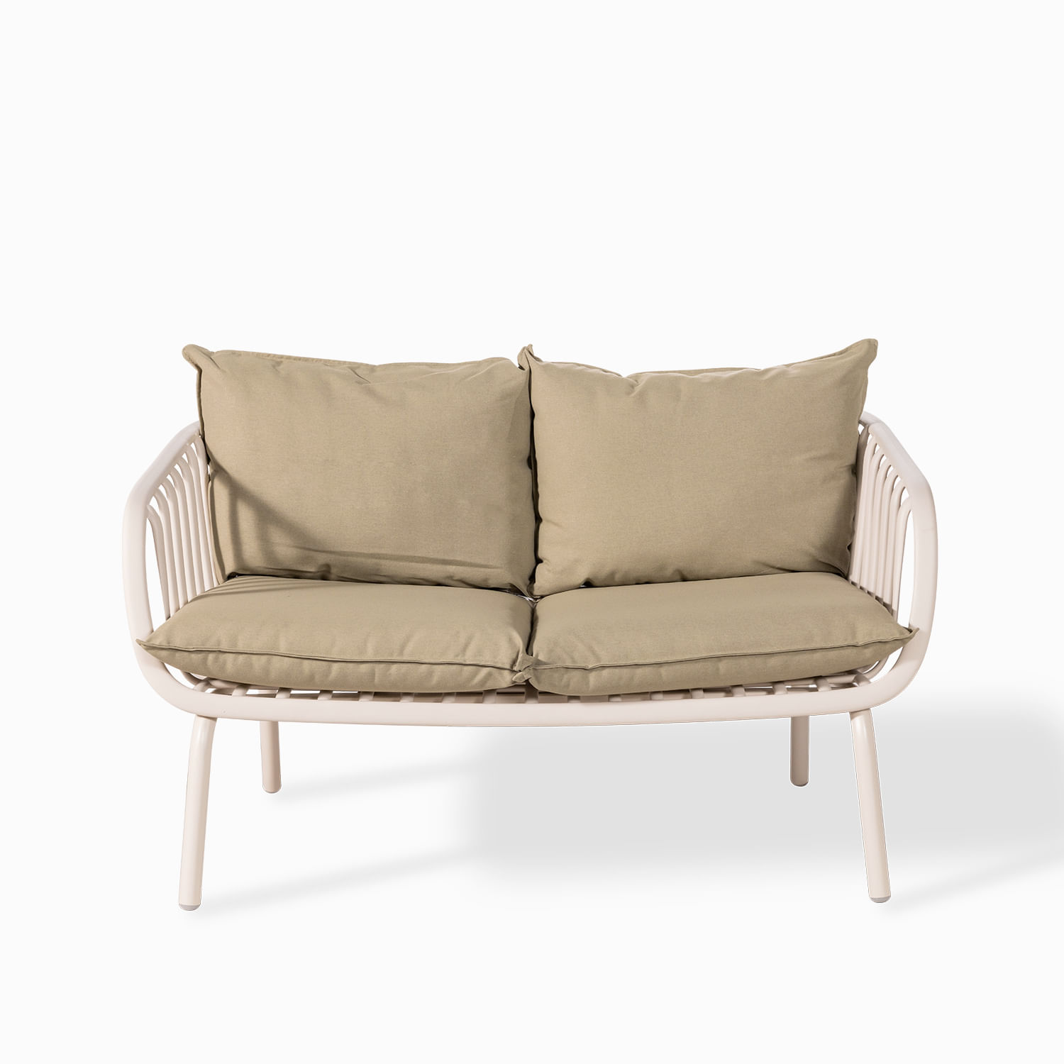 Set exterior Serena crema 5 piezas - Imagen 4