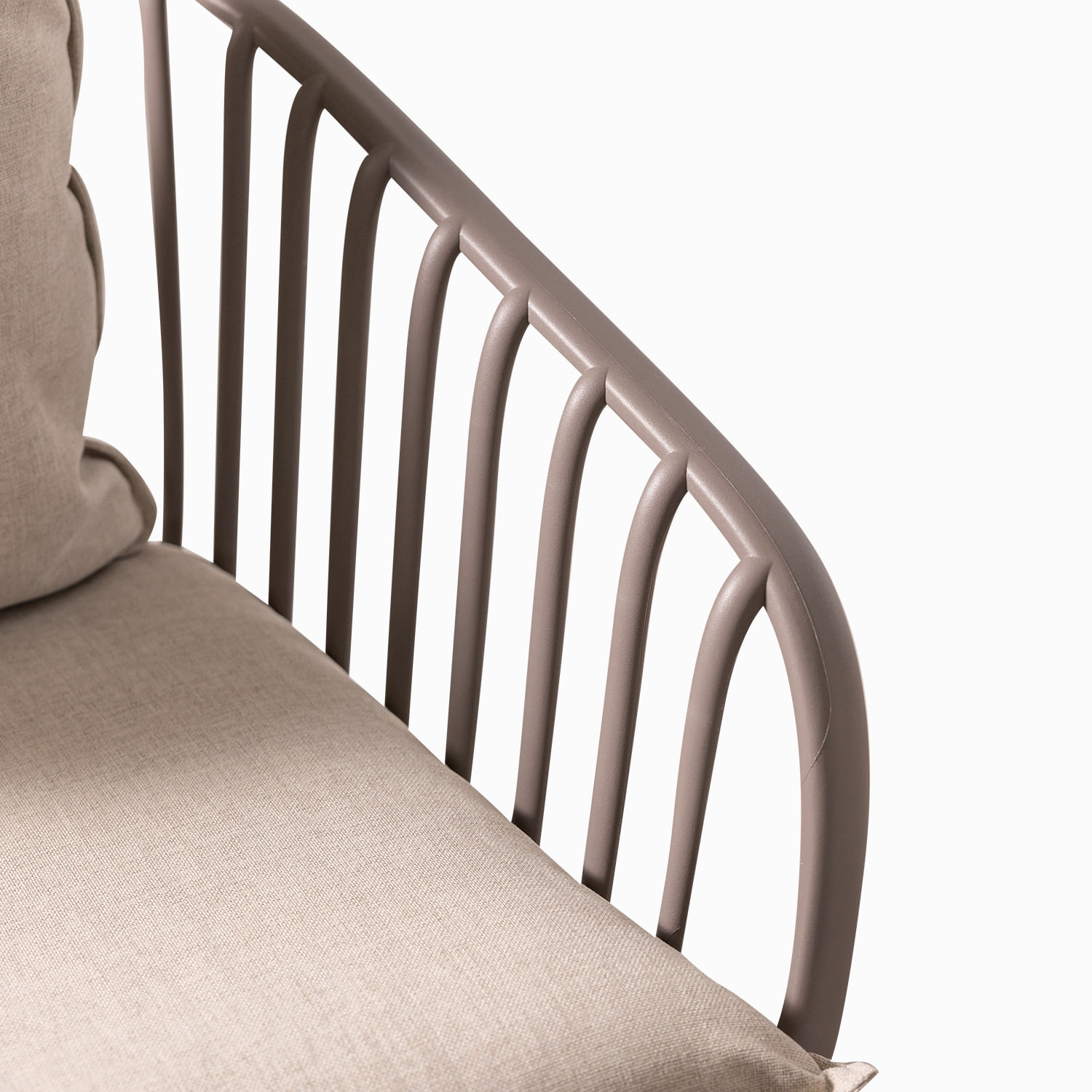 Set exterior Serena taupe 5 piezas - Imagen 6