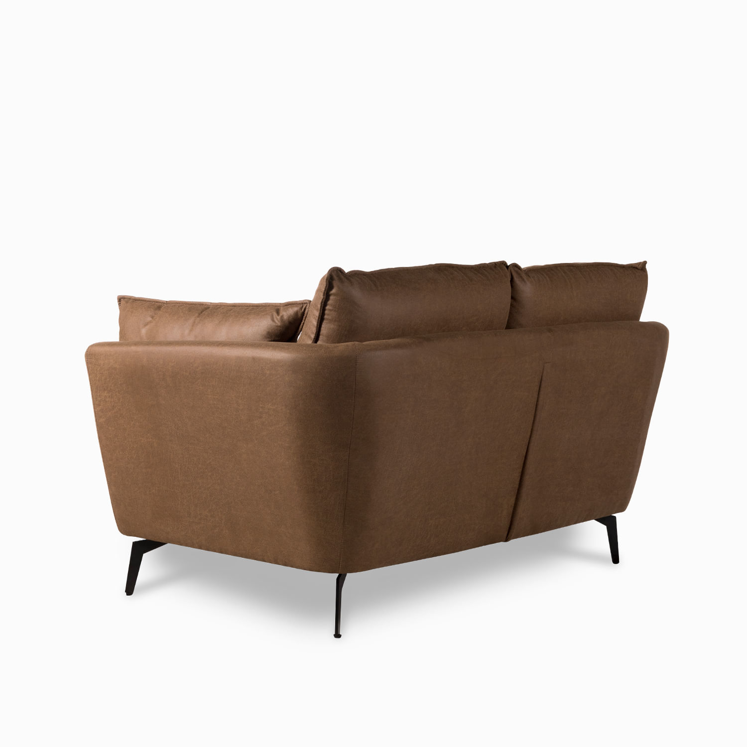 Sofá 2 puestos Elia café - Imagen 8