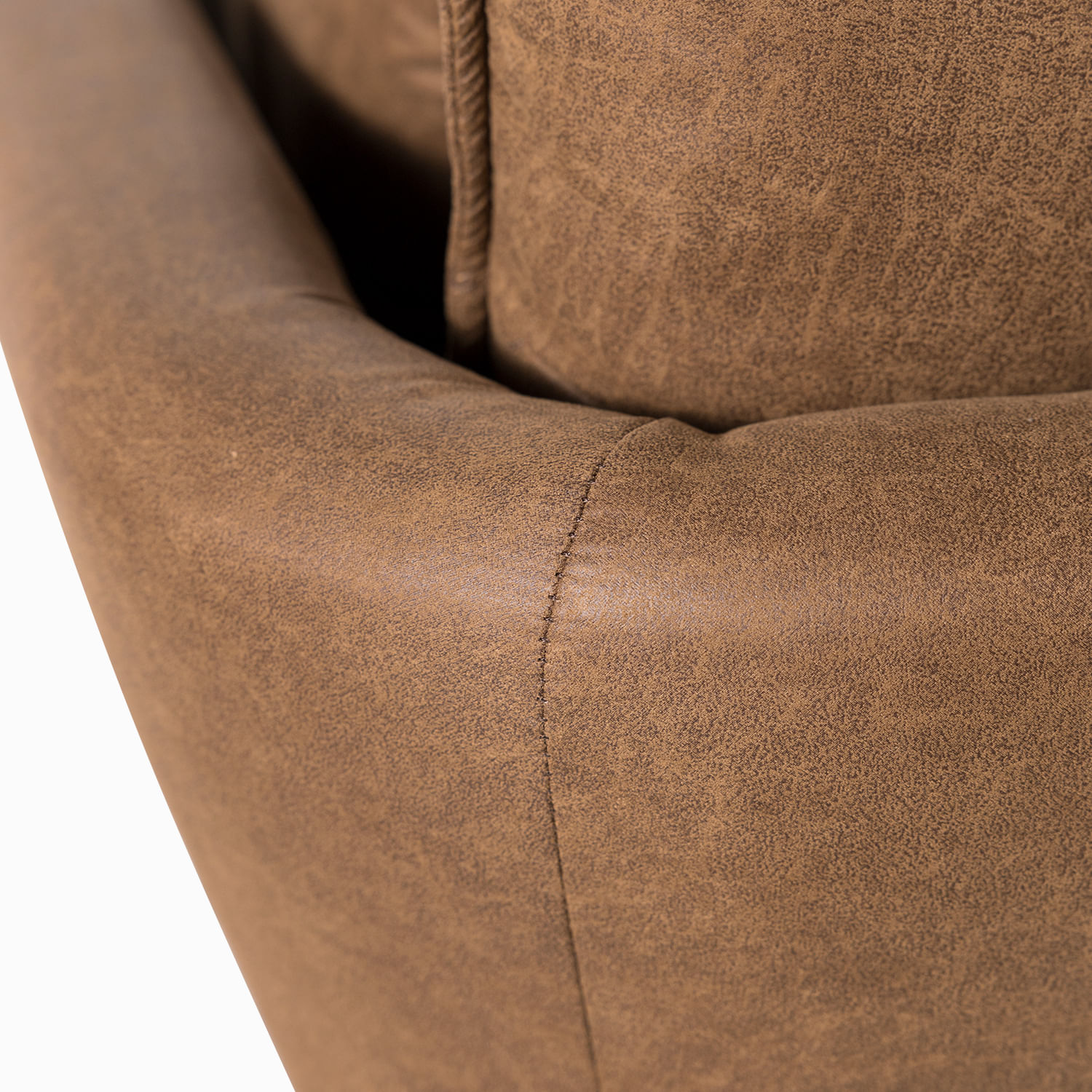 Sofá 2 puestos Elia café - Imagen 13