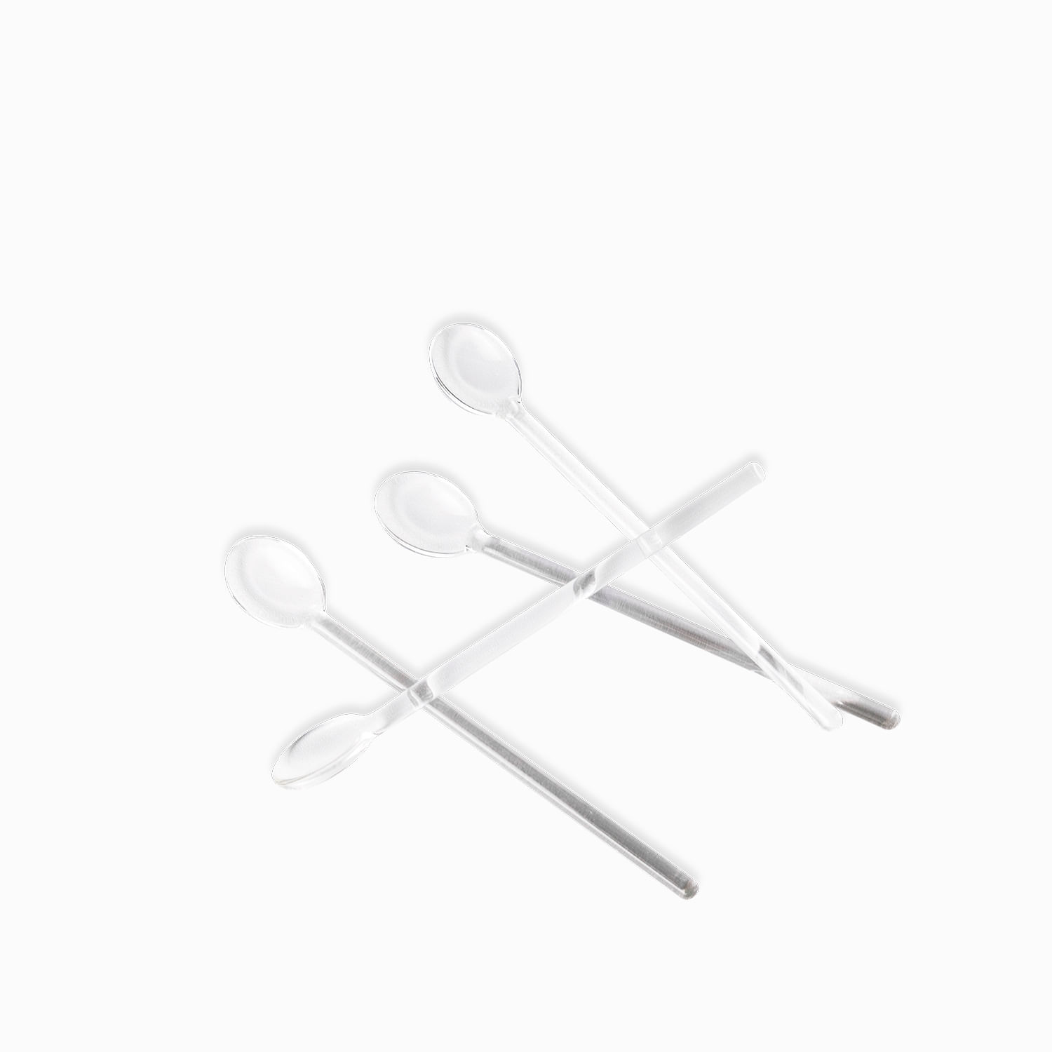 Cucharas pequenas en vidrio setx4 - Imagen 3