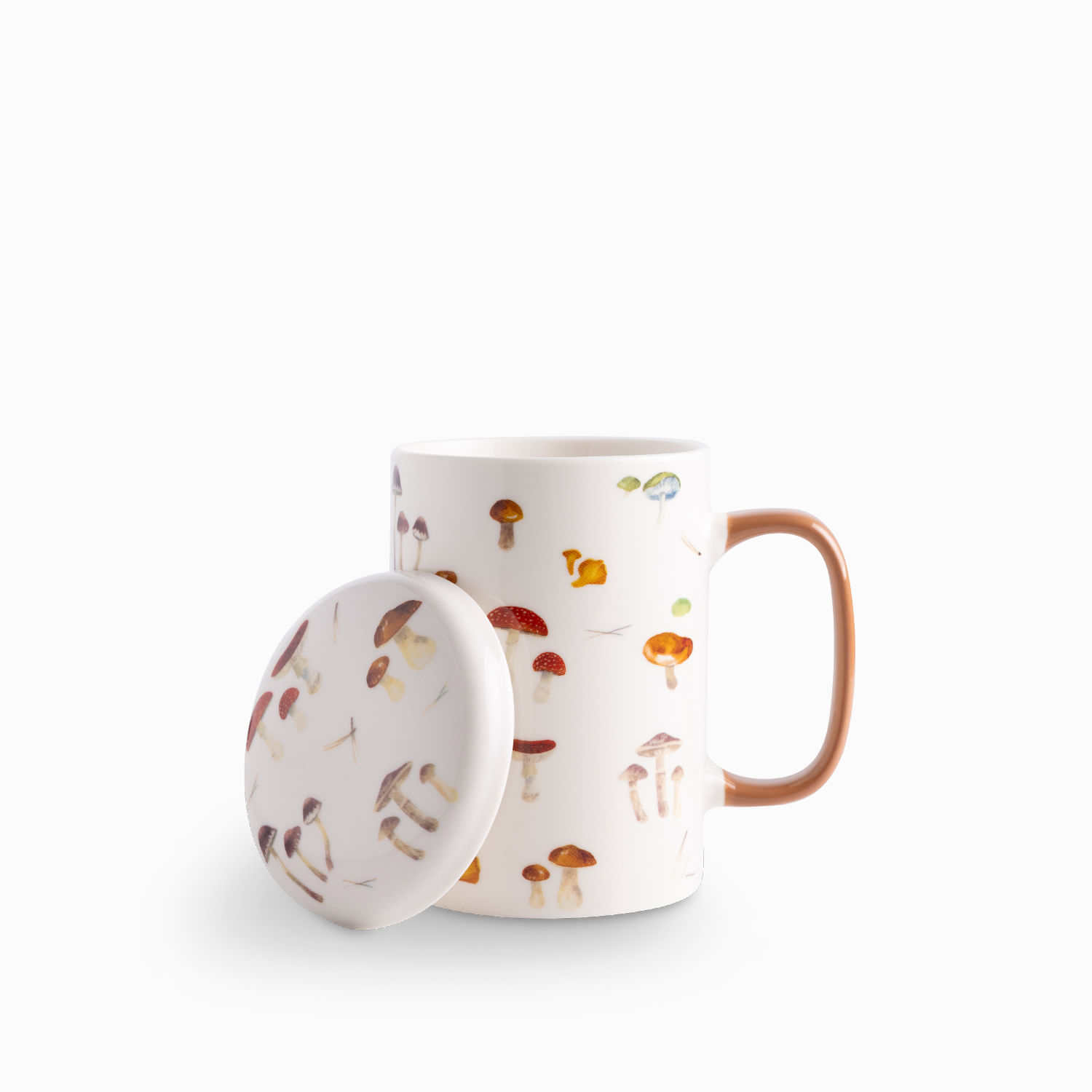 Mug con tapa hongos - Imagen 4