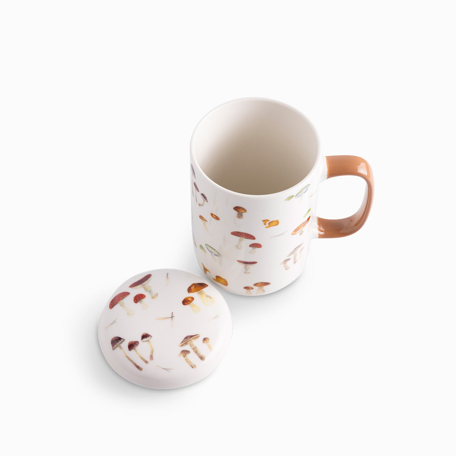 Mug con tapa hongos - Imagen 2