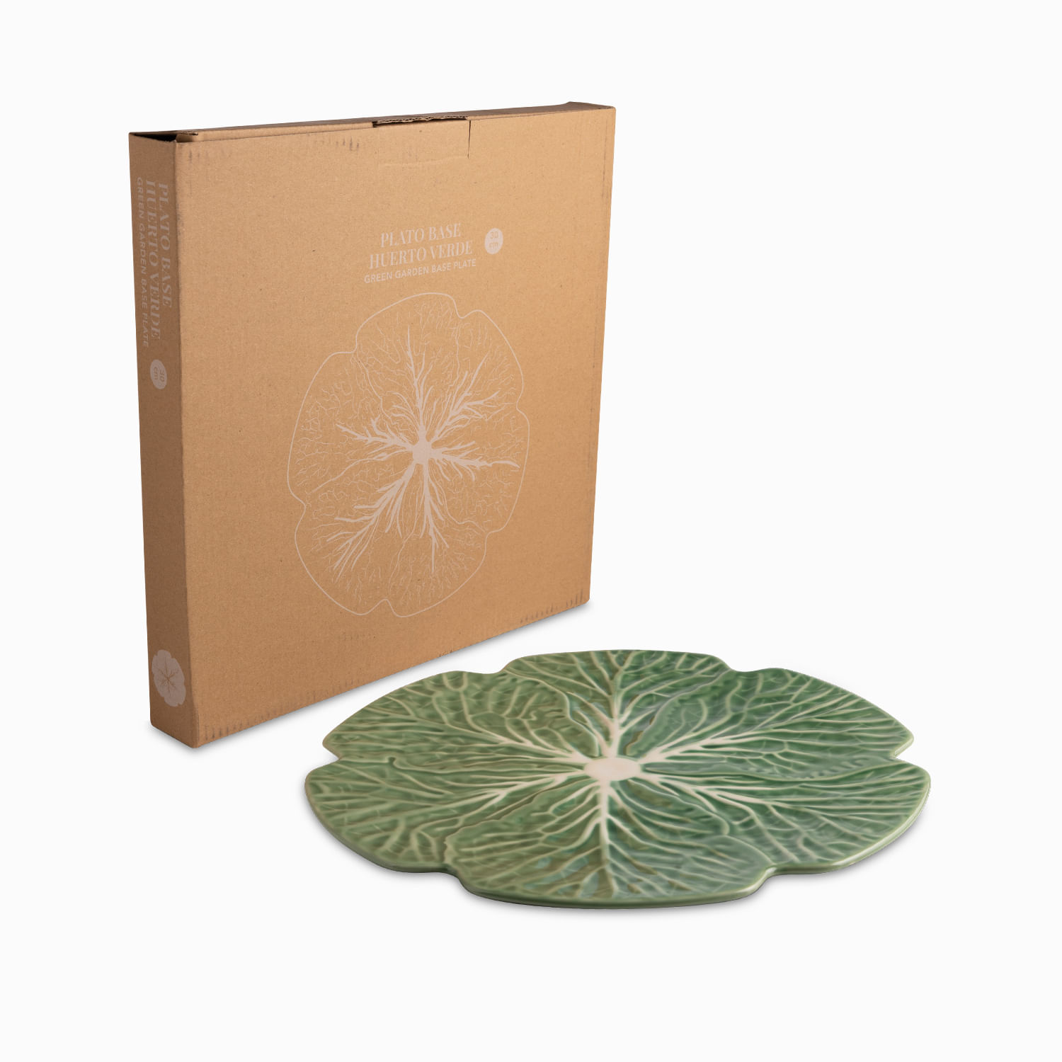 Plato base Huerto Verde 30cm - Imagen 4