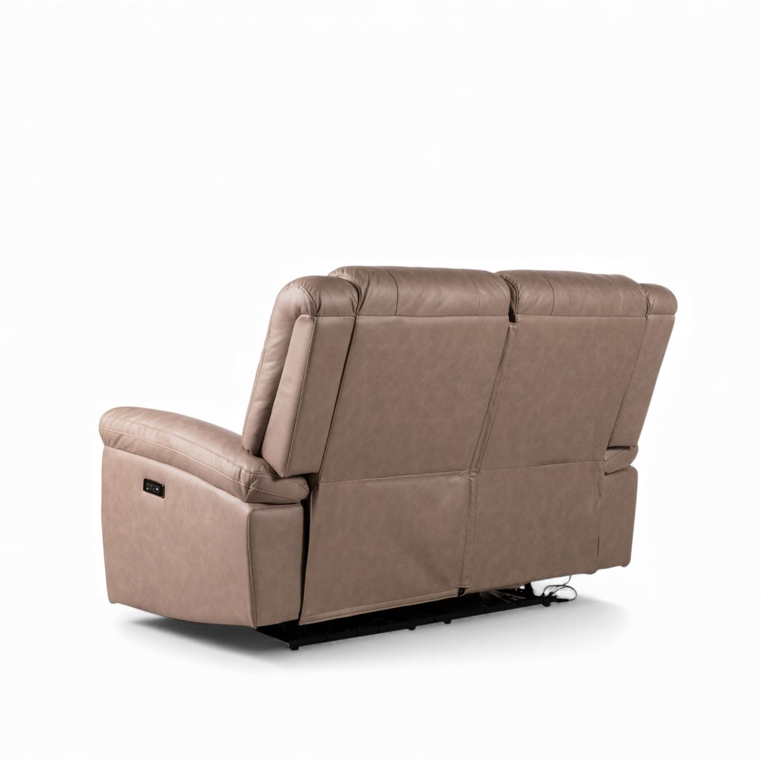 Reclinable eléctrico Axel 2 puestos moca - Imagen 11