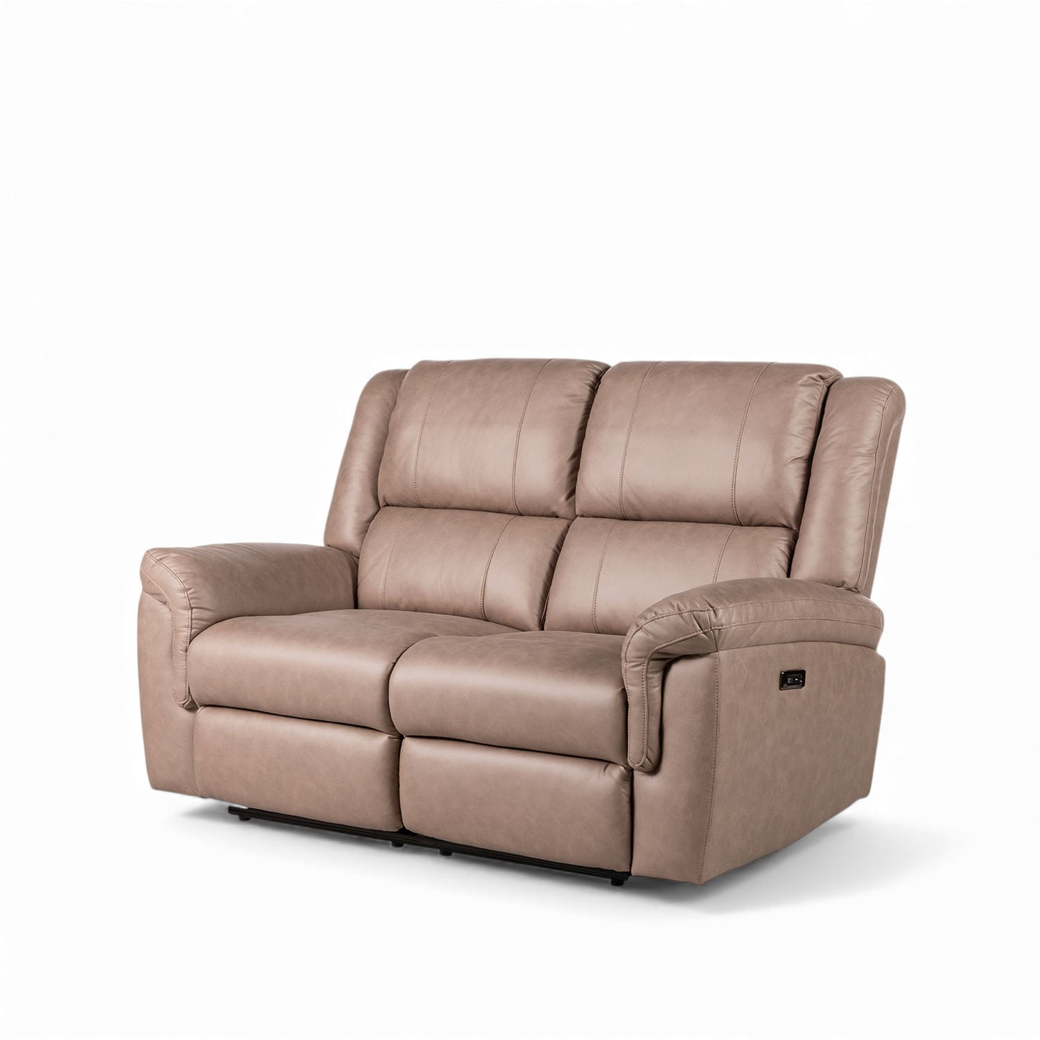 Reclinable eléctrico Axel 2 puestos moca - Imagen 9